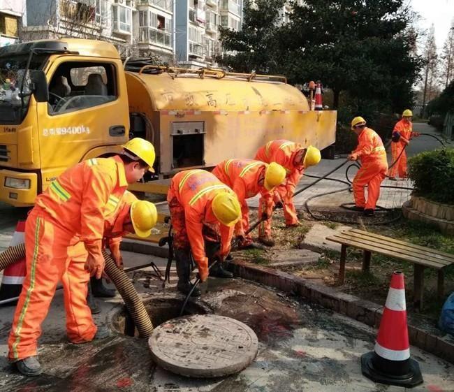 浩口原种场市政管道清淤