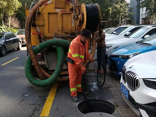 浩口原种场排污管道清淤